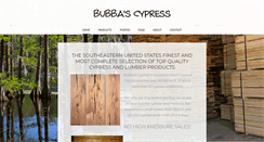 Desktop Screenshot of bubbascypress.com